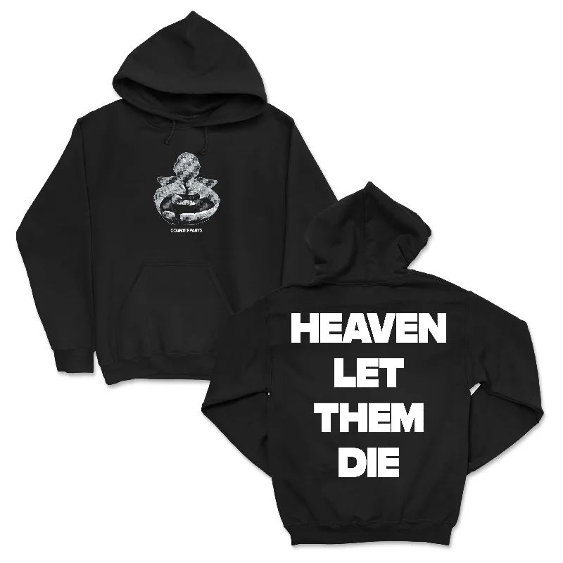 Heaven Let Them Die Black - Pullover