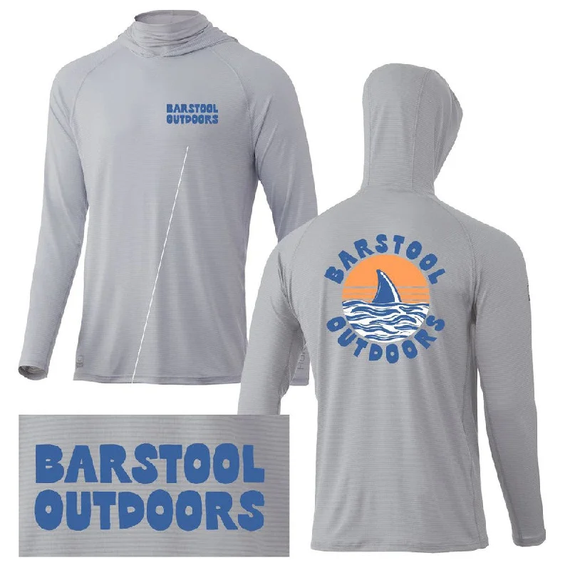 Huk x Barstool Outdoors Shark Fin Hoodie