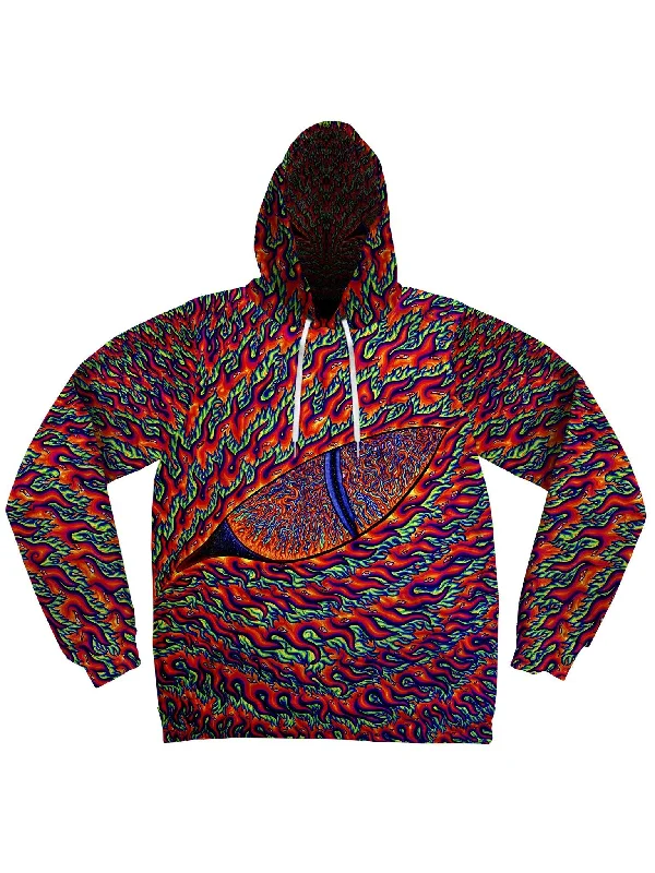 Neon Eye Of The Phoenix Unisex Hoodie