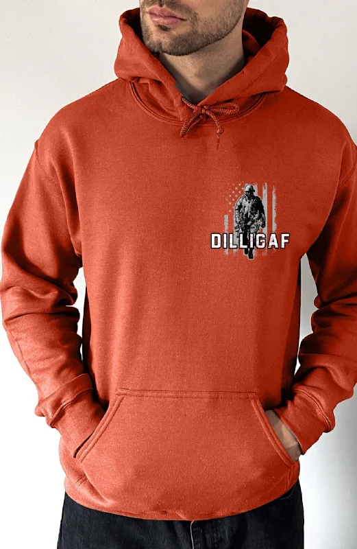 Simple Home of the Free Pullover Hoodie