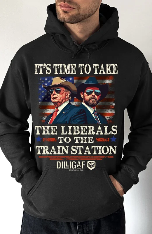 Train Station Pullover Hoodie