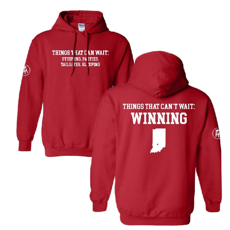 Winning Can't Wait Hoodie