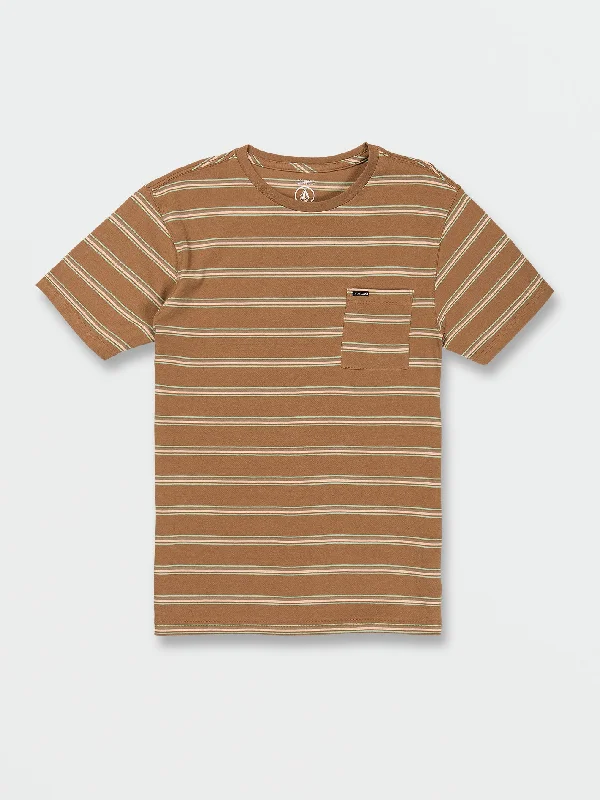 Ayers Crew Short Sleeve Shirt - Tobacco