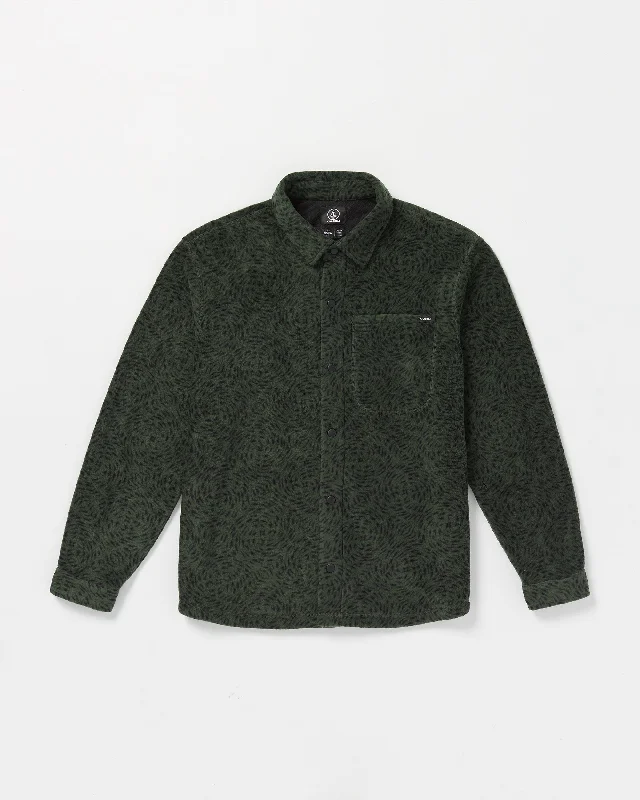 Bowered Light Long Sleeve Shirt - Squadron Green