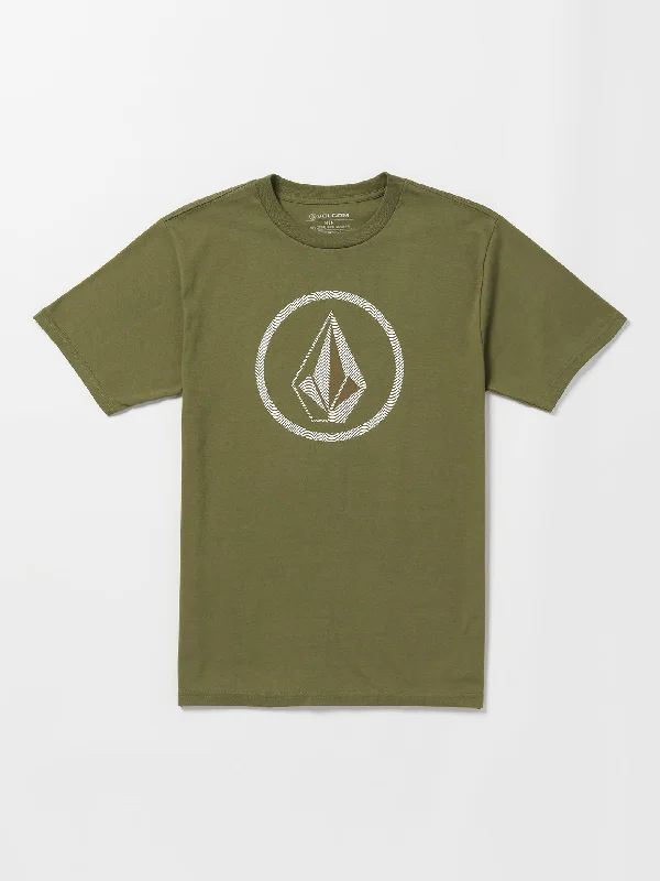 Circle Stone Short Sleeve Tee - Military