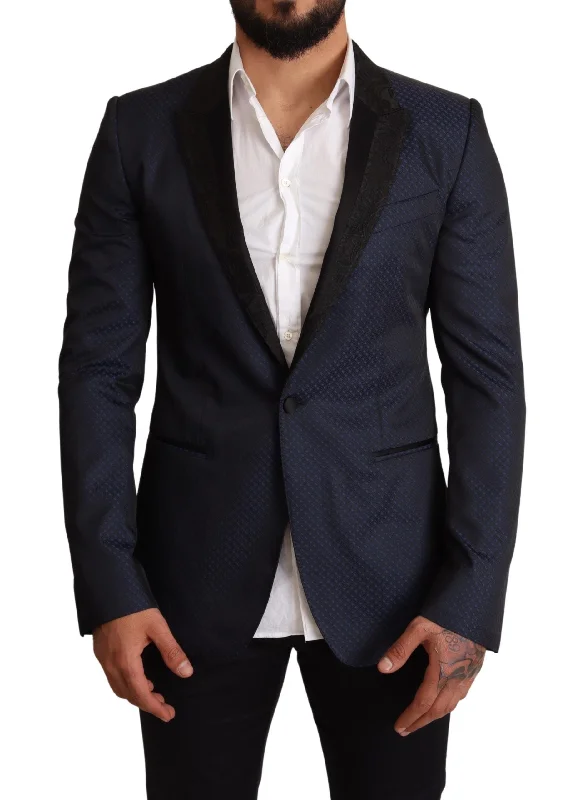 Dolce & Gabbana Elegant  Slim Fit Martini Men's Blazer