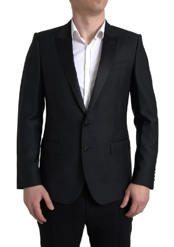 Dolce & Gabbana Exquisite Slim Fit Wool-Blend Men's Blazer