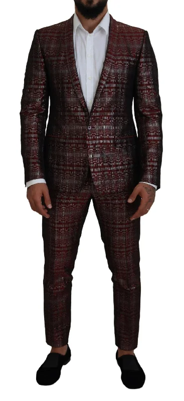 Dolce & Gabbana  Fantasy Slim Fit Two-Piece Men's Suit