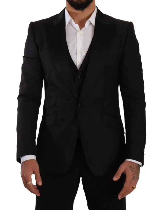 Dolce & Gabbana Sicilia Slim Fit  Suit Men's Ensemble