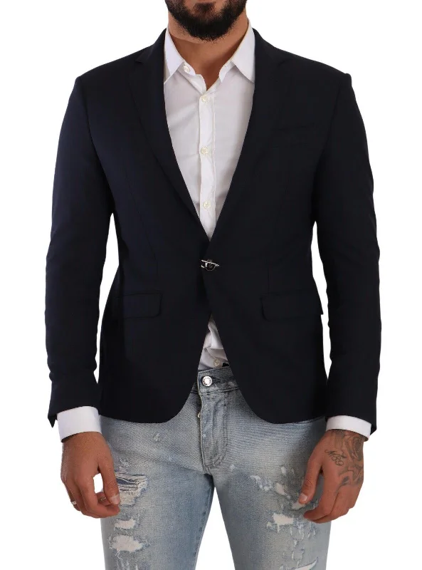 Domenico Tagliente   Single Breasted Slim Fit Men's Blazer