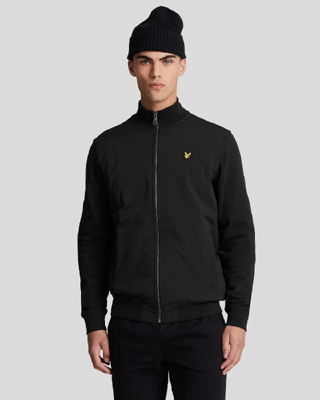 Hybrid Baffled Track Jacket