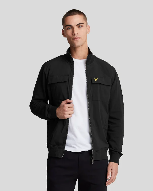 Hybrid Zip Track Jacket