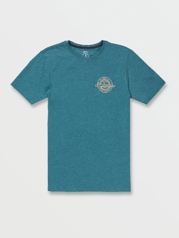 Initial Short Sleeve Tee - Carribean Heather