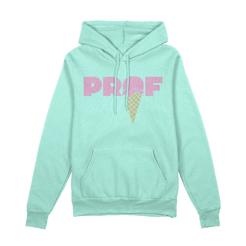 PROF "Treat You Right" Mint Pullover Hoodie