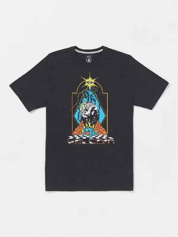 Star Scream Short Sleeve Tee - Washed Black Heather