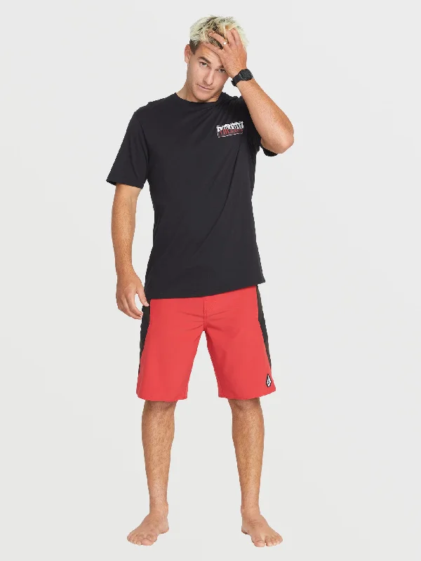 Surf Vitals Jack Robinson Short Sleeve Shirt - Black