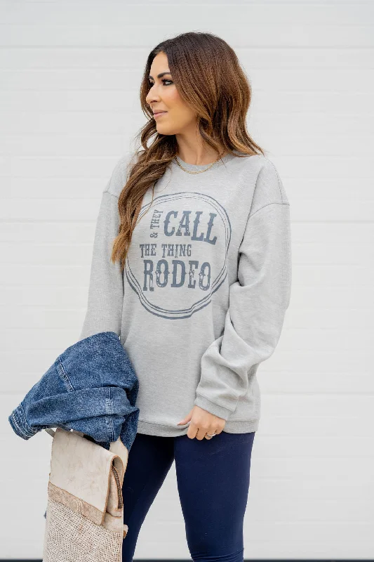 They Call The Thing Rodeo Graphic Crewneck