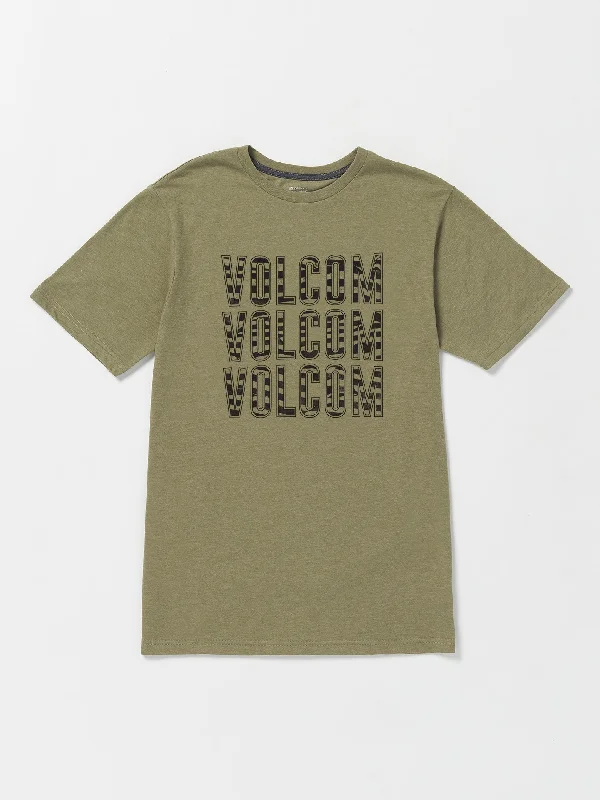 Vibes Time Short Sleeve Tee - Thyme Green Heather