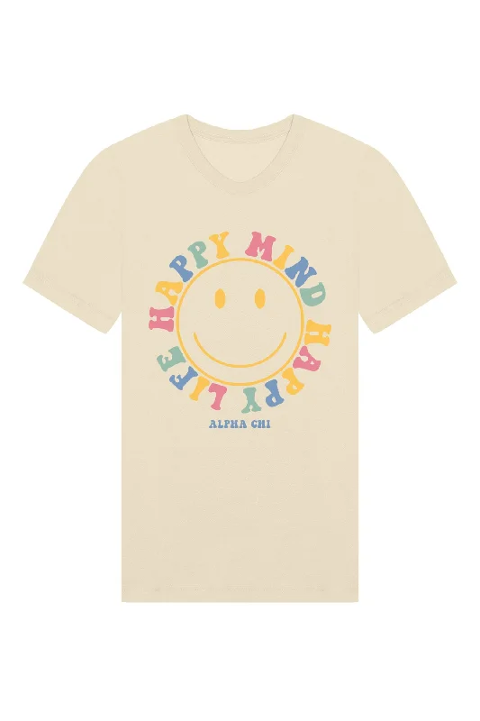 Alpha Chi Omega Happy Mind Tee