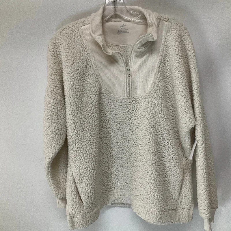 Athletic Fleece By Aerie In White, Size: M