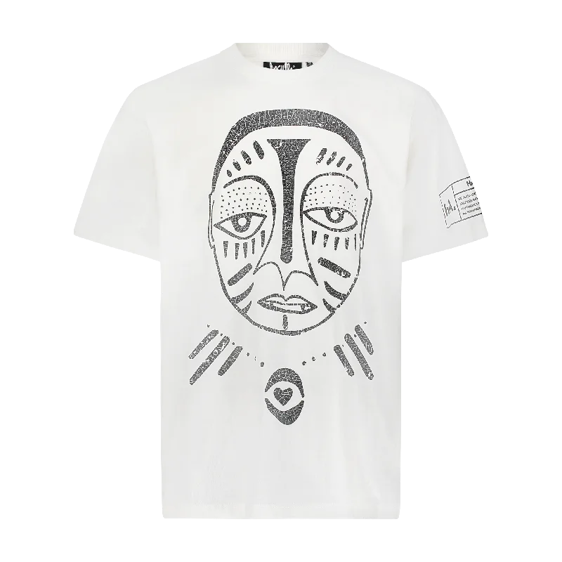 BELIEVE FACE TEE WHITE