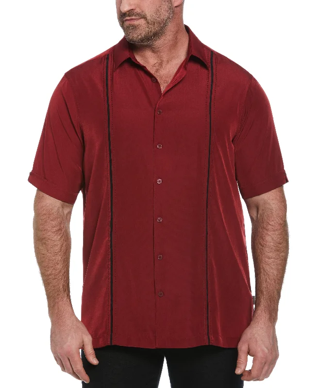 Big & Tall Panel Shirt - Contrast Stitching