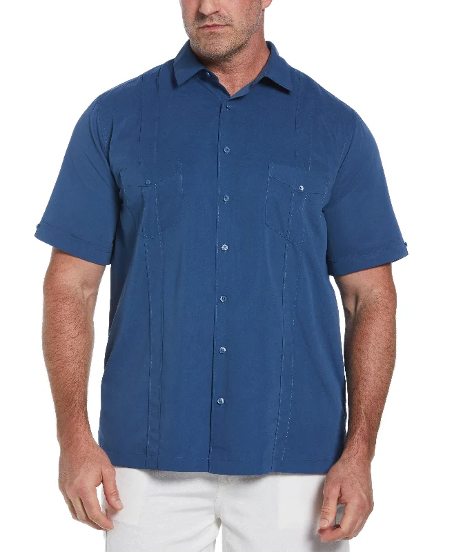 Big & Tall Two-Pocket Double Pintuck Shirt