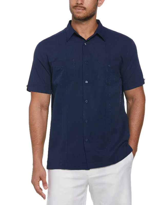 Big & Tall Two-Pocket Double Pintuck Shirt