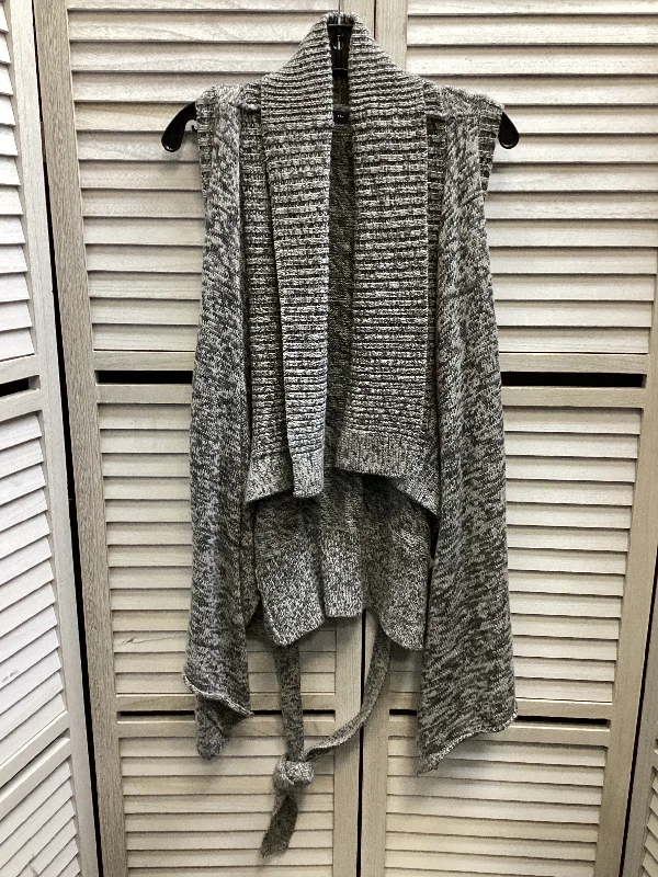 Cardigan By Gap In Grey White, Size: M