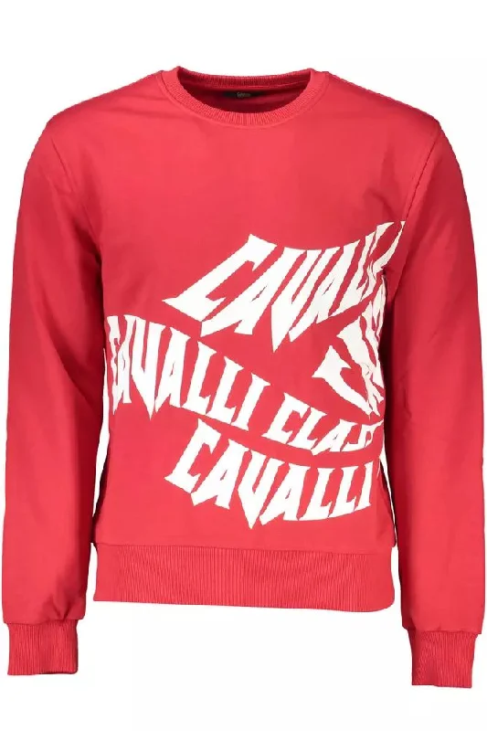 Cavalli Class Elegant  Round Neck Men's Sweater