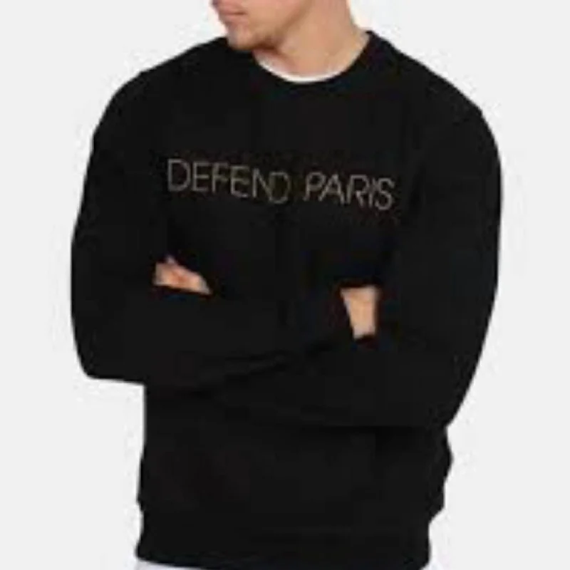 Claudio Crew Neck Sweater In Black