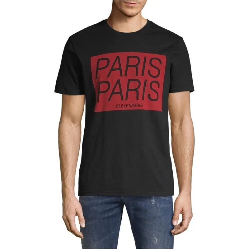 Elevenparis Mens Paris Paris Graphic T-Shirt