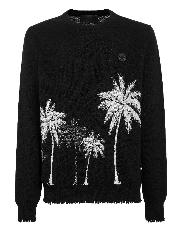 Merino Wool Pullover LS Hawaii