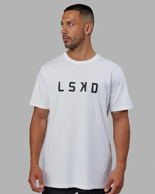 Structure FLXCotton Tee - White-Black