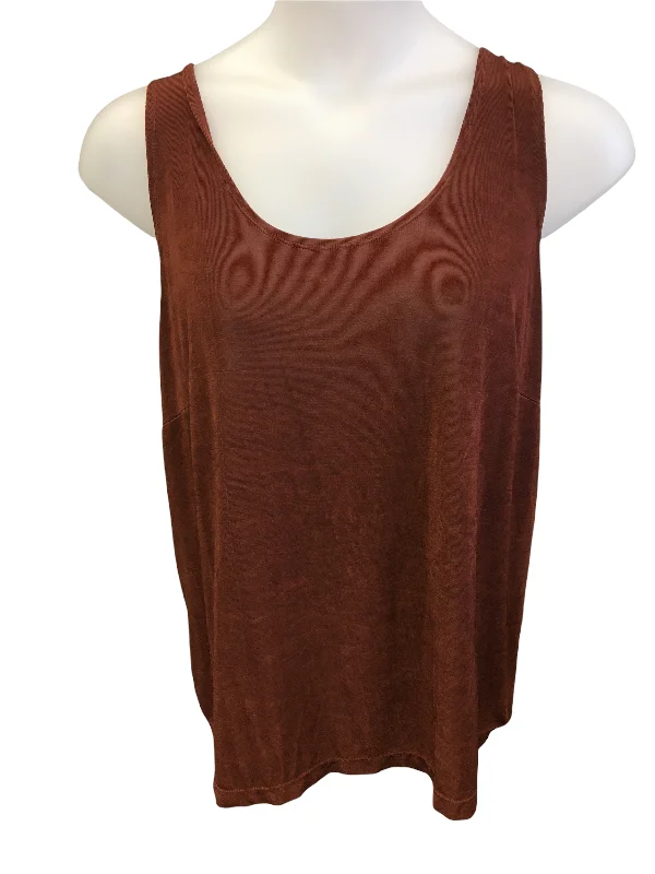 Tank Basic Cami By Citiknits Qvc  Size: 2x