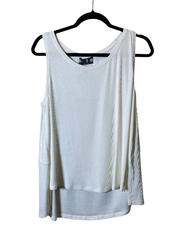 Tank Top By Bar Iii In White, Size: M