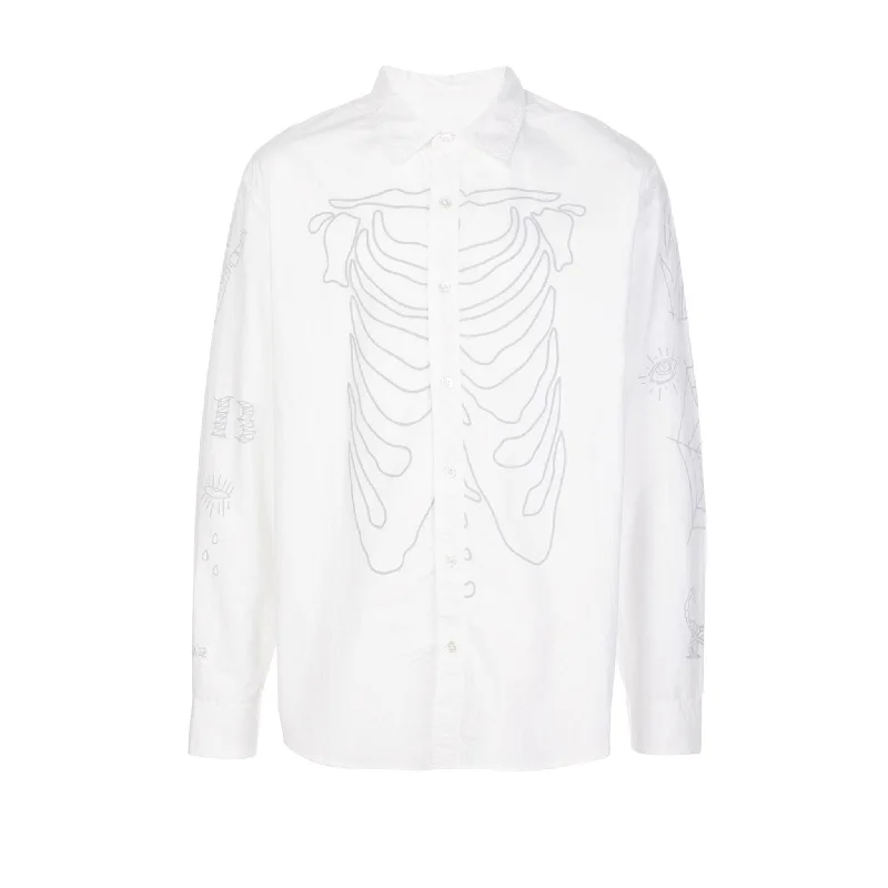 TATTED HACULLA WOVEN SHIRT OFF-WHITE