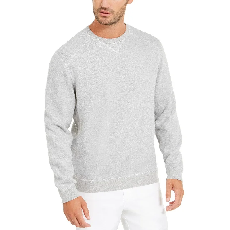 Tommy Bahama Men's Flip Side Classic-Fit Reversible Sweatshirt Gray Size Large