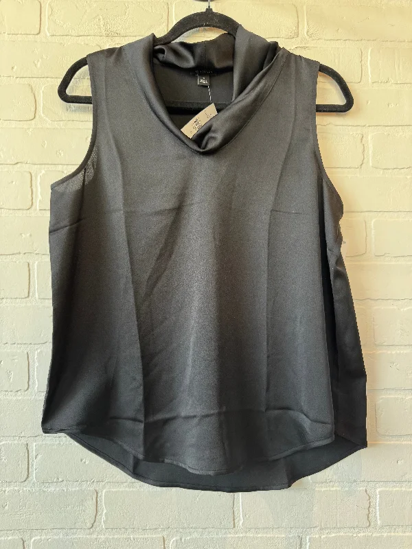 Top Sleeveless By Ann Taylor In Black, Size: M