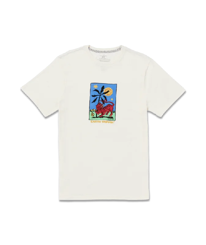 Volcom Tarot Tiger Fty Tee-Off White