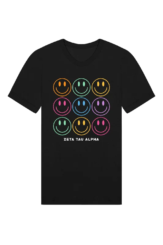 Zeta Tau Alpha All Smiles Tee