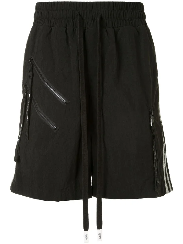 ZIPPER SHORTS BLACK