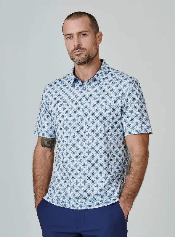 '7Diamonds' Men's Leon Polo - Teal