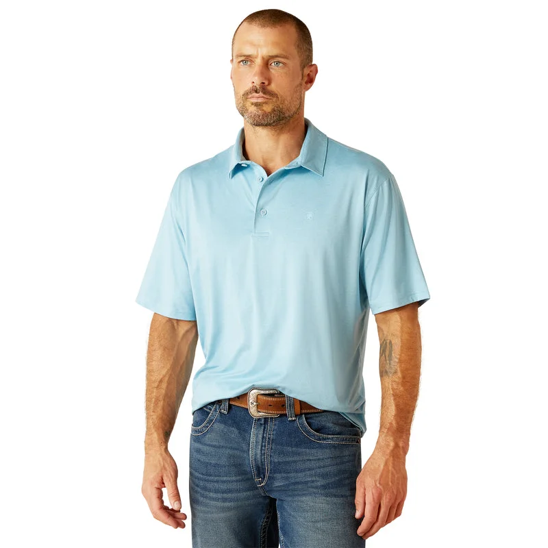 'Ariat' Men's Charger 2.0 Polo -Sheltering Sky