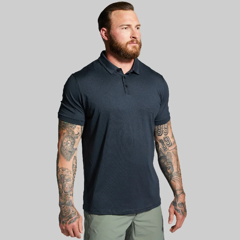 Athleisure Polo (Black)