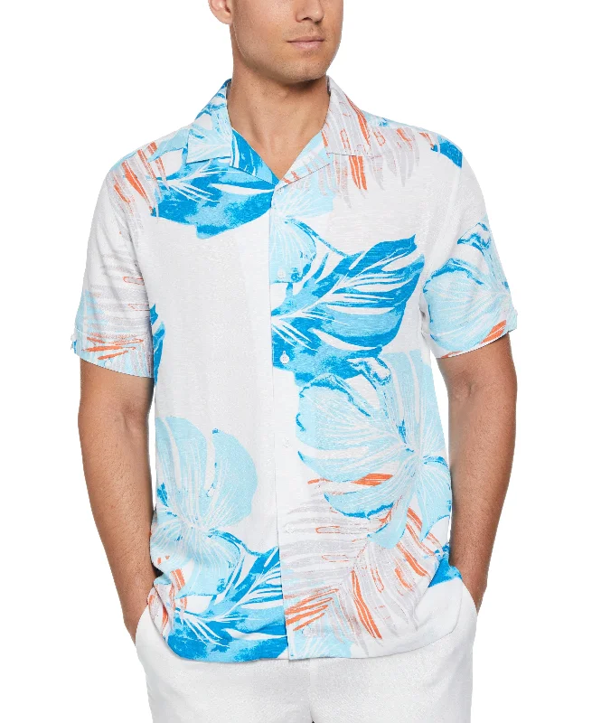 Exploded Tropical Print Shirt