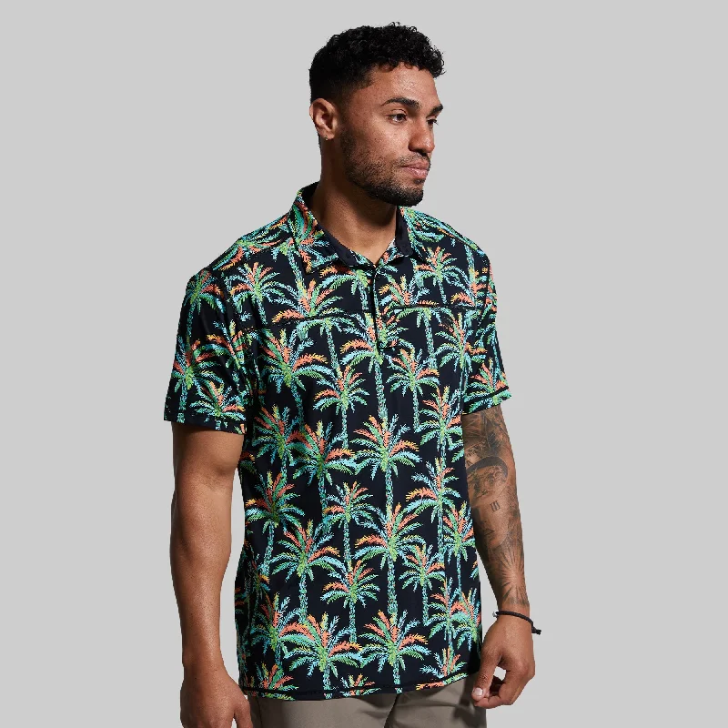 Men's Tek Polo (Sunset Palm)