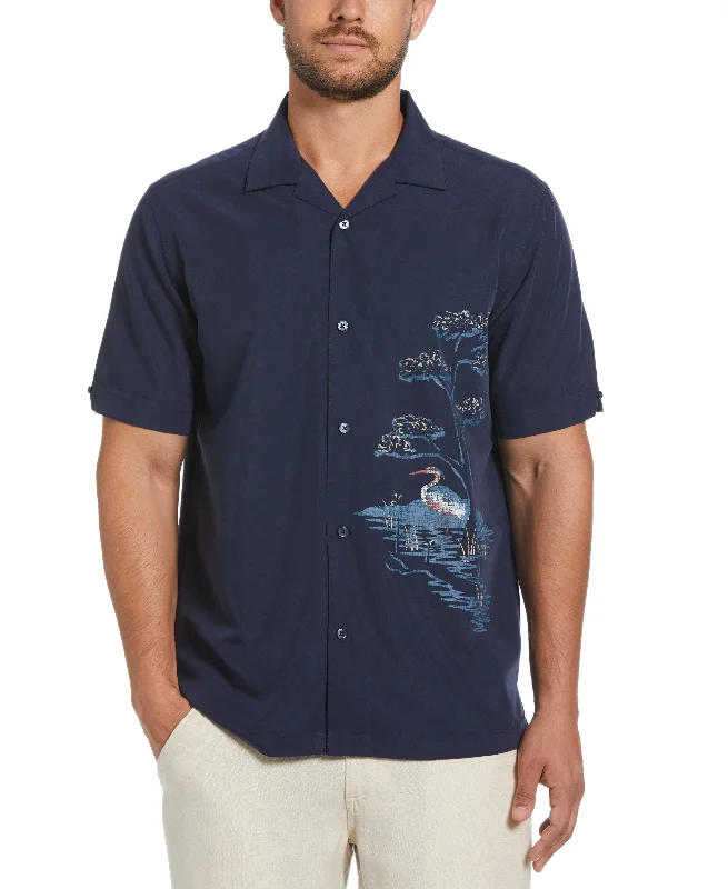 Scenic Placement Print Shirt