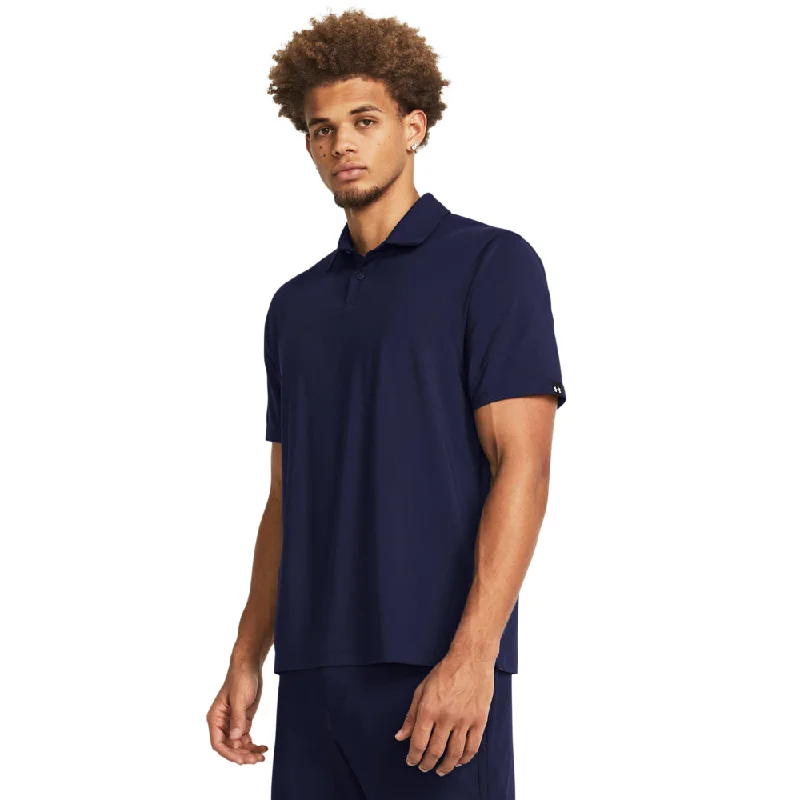 'Under Armour' Men's T2G Solid Polo - Midnight Navy