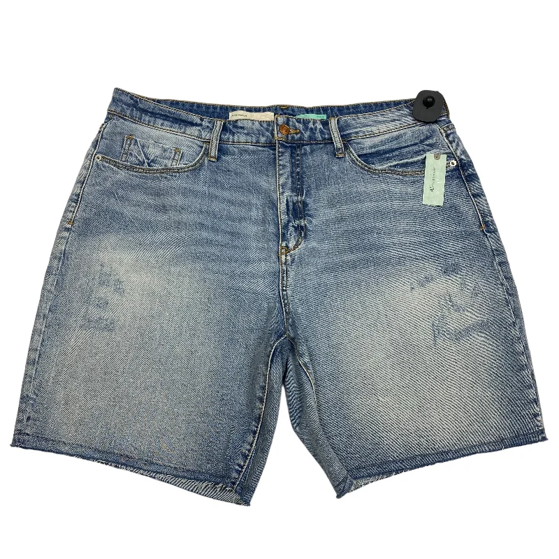 Blue Denim Shorts Pilcro, Size 16w